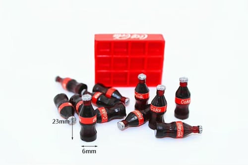 XTRA SPEED 1/10 PLASTIC COKE PACK GARAGE SCALE ACC...