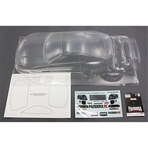 PANDORA Toyota SUPRA JZA80 1/10 RC Drift 198mm Cle...