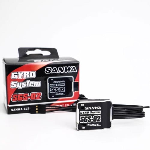 SANWA SGS-02 GYRO W/ SXR RESPONSE FOR 1/10 RC DRIF...