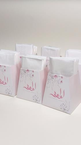 10 علب مناديل بثيم مخصص