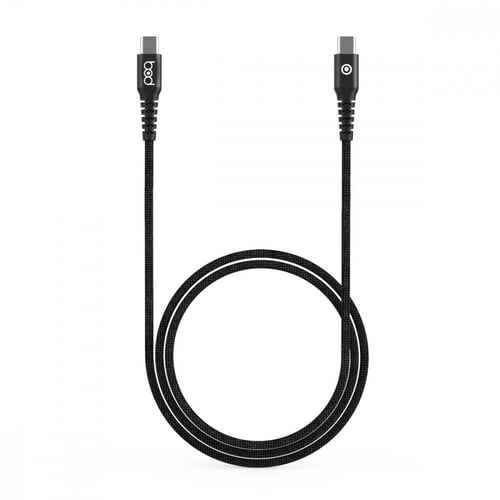 كيبل بود تايب سي تايب سي 1.20 م قماش اسود