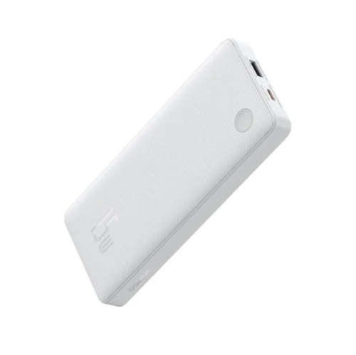 شاحن متنقل بيسوس 10 الاف بي دي 15 واط أبيض