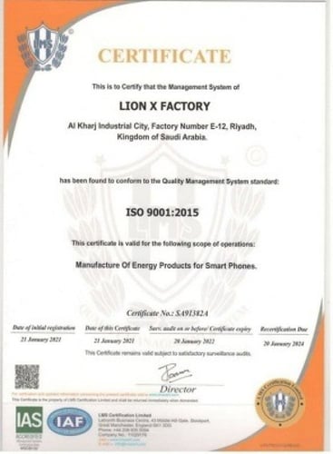 كيبل تايب سي ماركة ليون اكس قماش أسود 1م