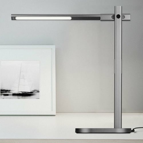 مصباح مكتبي مع شاحن لاسلكي سريع بقوة 10 واط 2 في 1...