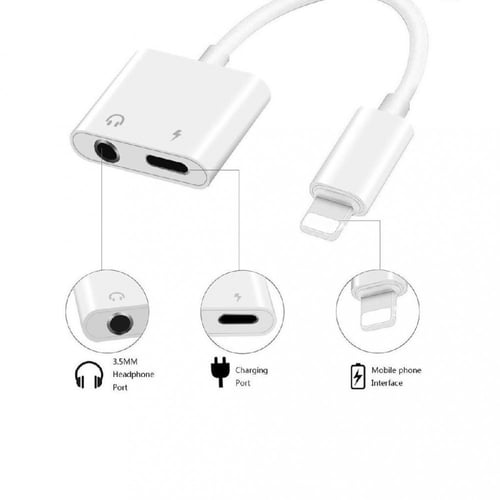 وصلة ايفون منفذ شحن و سماعه ايوكس-من moxom