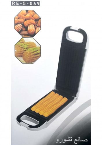 صانع تشورو وسط 750 واط غير قابل لالتصاق الطعام من...