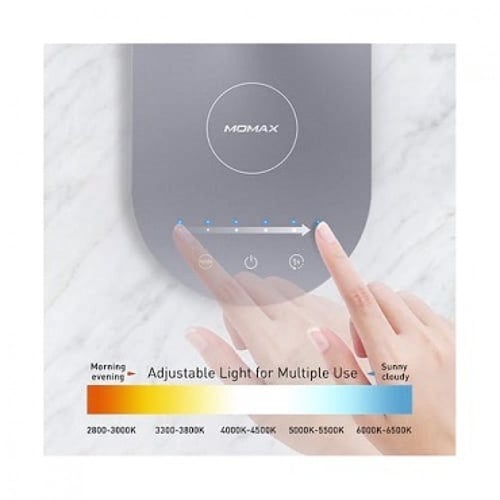 مصباح مكتبي مع شاحن لاسلكي سريع بقوة 10 واط 2 في 1...