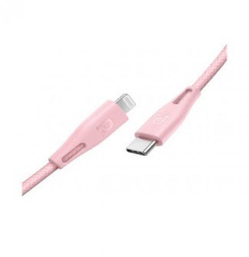 كيبل ايفون راف باور مظفر مقاوم القطع 30 سم تايب سي...