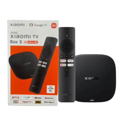 مشغل وسائط شاومي تي في بوكس S الجيل الثالث 4K واي...