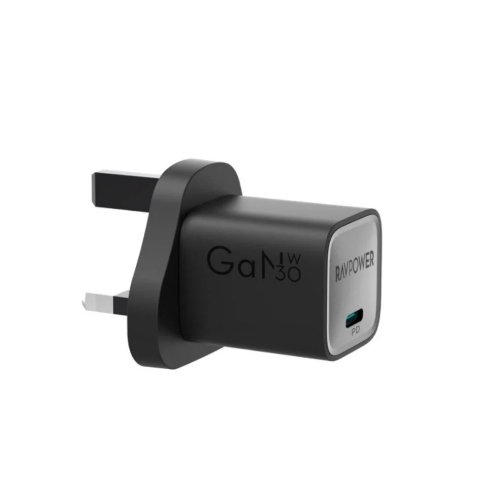 شاحن جداري راف باور بمنفذ تايب سي بقوة 20 واط- يتم...