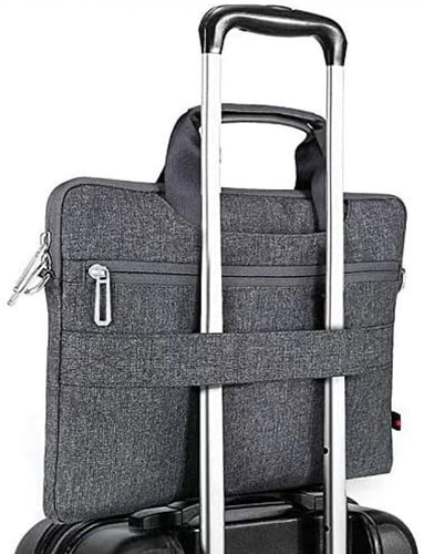 حقيبة كتف لابتوب 15.5 ايباد ماركة ووي رصاصي