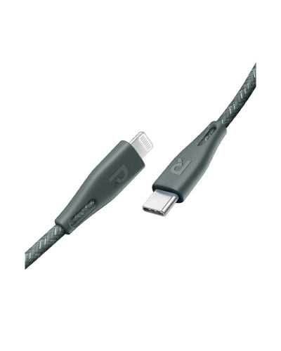 كيبل ايفون راف باور مظفر مقاوم القطع 30 سم تايب سي...