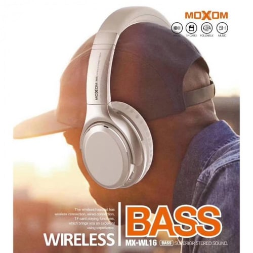 سماعة موكسوم بلوتوث صوت ستيريو باس WL16