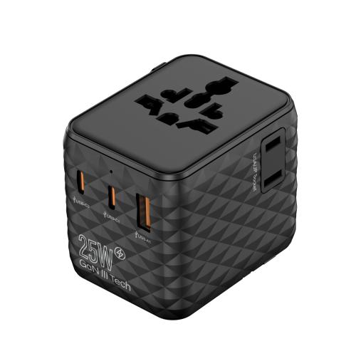 شاحن سفر E1 Diplomat Travel 25W Charger 3Port