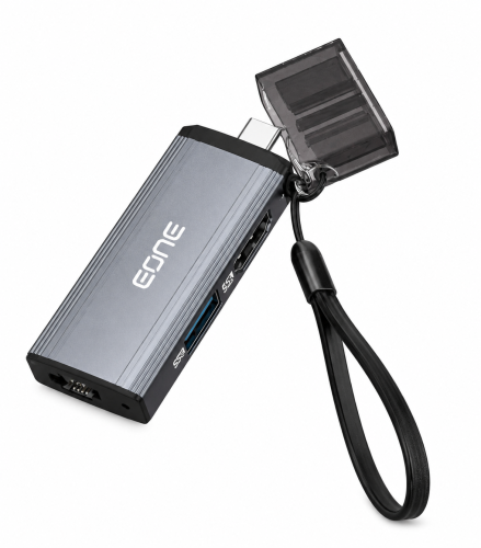 وصلة Eone USB-C متعددة المنافذ 5 في 1