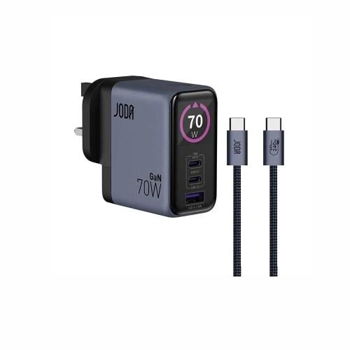 Joda Voltlux 3Port 70W + CC Cable Charger
