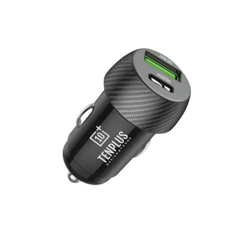 شاحن سيارة TENPLUS سريع – منفذ USB-C ومنفذ USB-A ب...