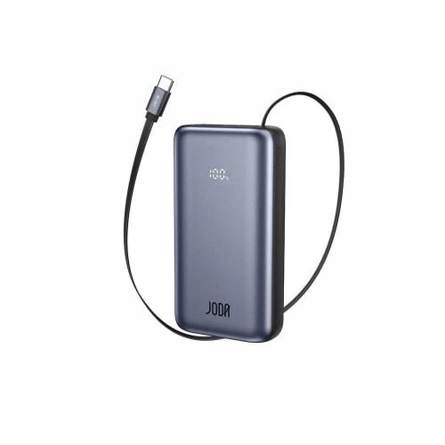 JODA TUCK 10 – Power Bank 10,000mAh with fast charging 35W and built-in retractable cable
