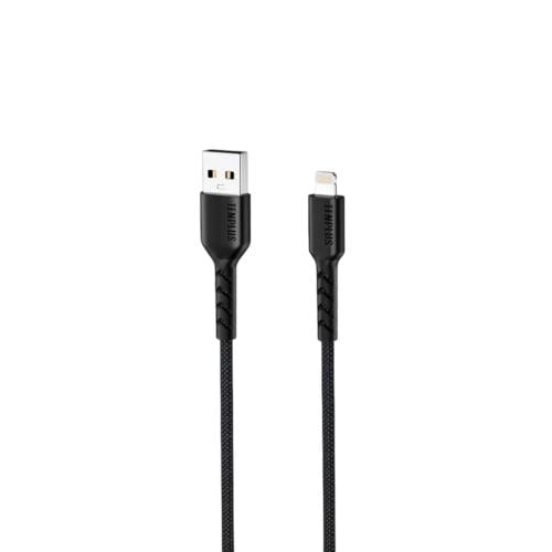 كيبل TENPLUS نايلون USB-A إلى Lightning – طول 1 مت...