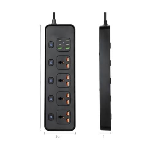 Jeebel 4Socket 4PD 2USB 5M