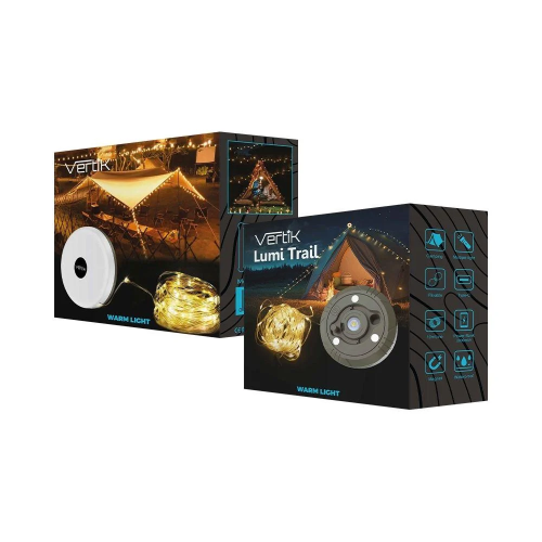 Vertik Lumi Trail – إضاءة مخيم دافئة ومثالية للأجو...