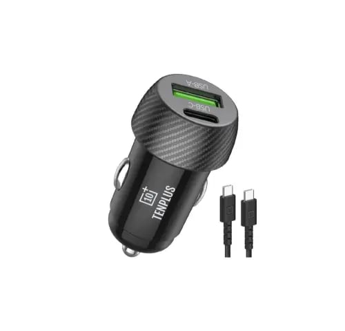 شاحن سيارة سريع TENPLUS – قدرة 30 واط | USB-C + US...