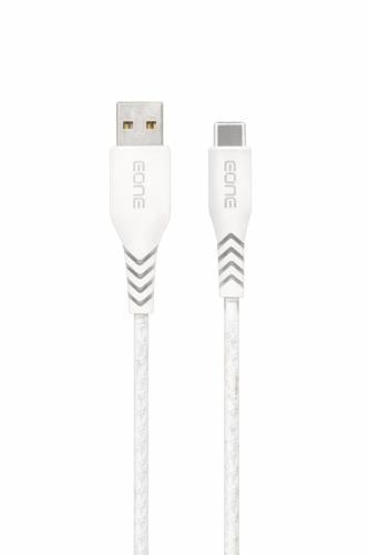 كبيل EONE Braided – USB-A إلى Type-C بطول 120 سم