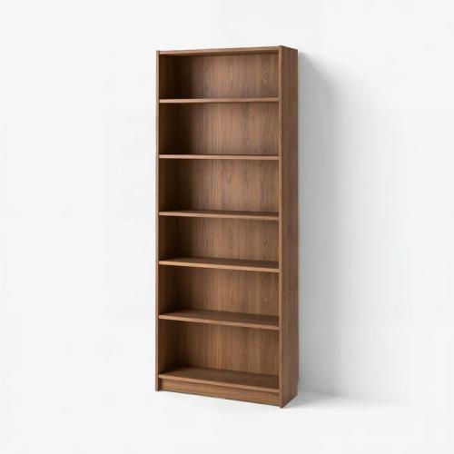 مكتبة, بني شكل خشب الجوز, ‎80x28x202 سم‏