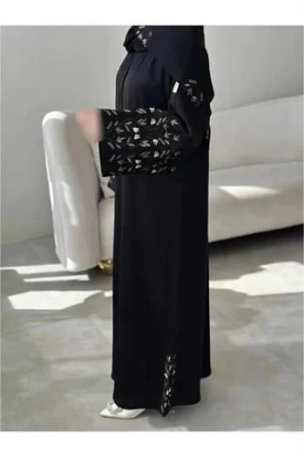 عباية ربع كلوش كريب