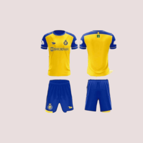 طقم نادي النصر الاصفر2024