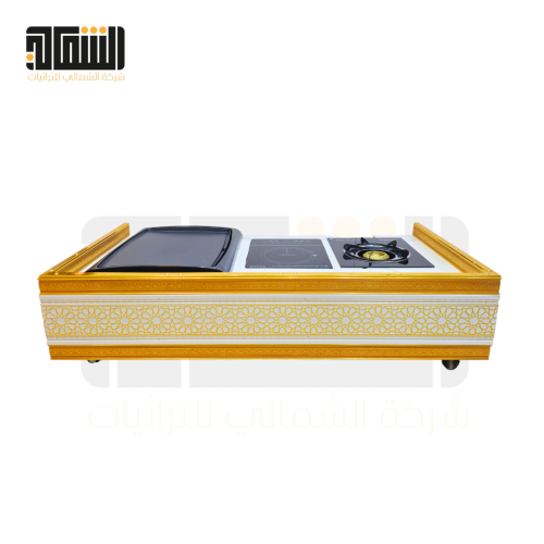 منقل عينين غاز وعين لمس ومبتكر نقش اسلامي ليزر لون...