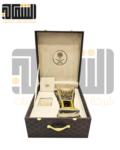 صندوق مبخرة اسم مع علبة عود