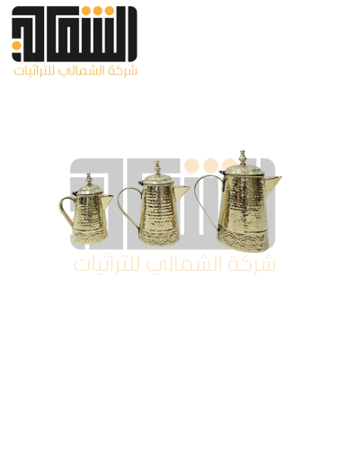 طقم مفاويح ستيل 3 احجام ذهبي كامل