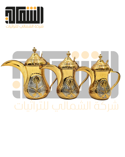 طقم دلال بغدادي شعار سيفين ونخله نحاس