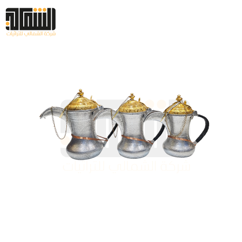 طقم دلال المنيوم زينه حجم كبير