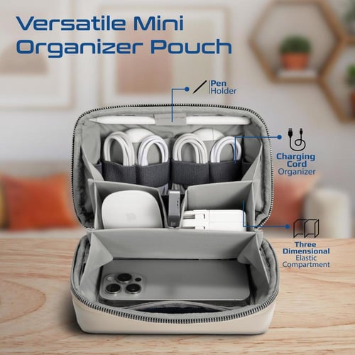 حقيبة Velvena من Promate – حقيبة تنظيم تقنية مدمجة...