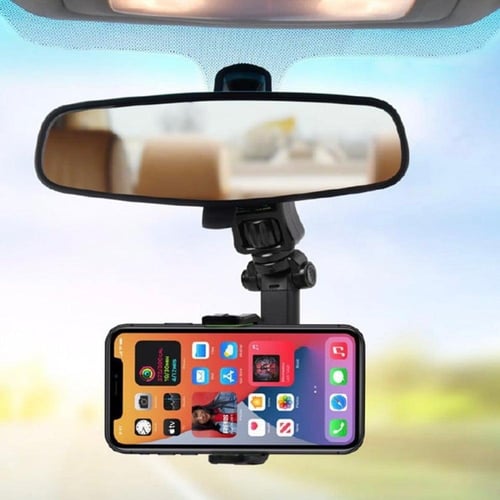 قاعدة جوال للسيارة تركب على المرايا الامامية