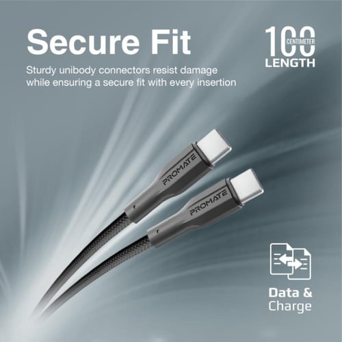 كيبل USB-C™ إلى USB-C™،سريع بقوة 60 واط مع مزامنة...