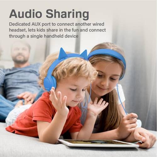 سماعة رأس سلكية للأطفال بتقنية SafeAudio™‎ عالية ا...
