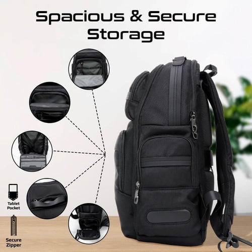 حقيبة ظهر SecureStorage™ للكمبيوتر المحمول مقاس 15...