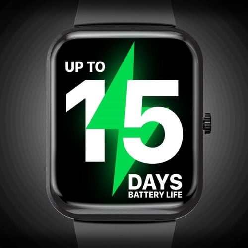 ساعة ذكية من بروميت مزودة بتقنية البلوتوث 5.0، شاش...