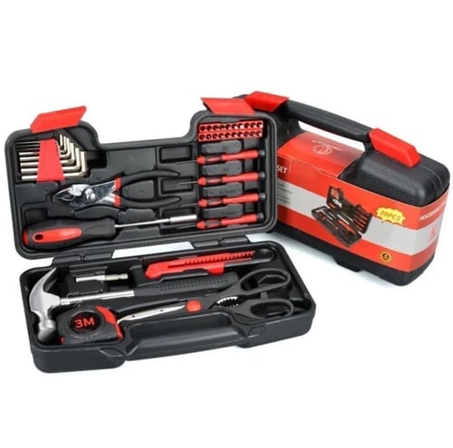 مجموعة مفكات وادوات منزلية مكونة من 39 قطعة مناسبة...