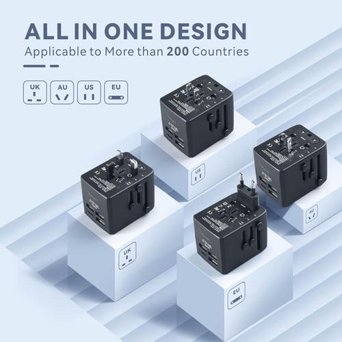 فيش دولي متعدد المنافذ بقوة ‏45 واط