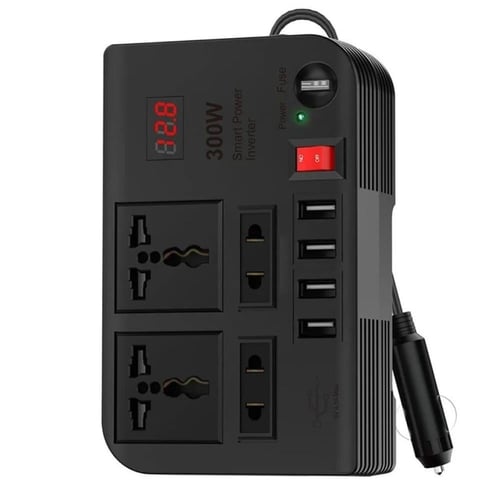 محول طاقة للسيارة 12 فولت الى 220 عاكس موجة جيبية...