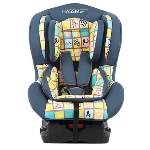 كرسي سيارة متعدد الألوان