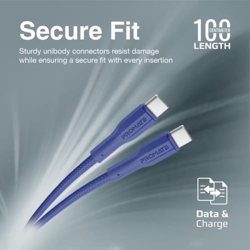 كيبل USB-C™ إلى USB-C™،سريع بقوة 60 واط مع مزامنة...