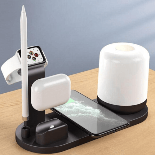 قاعدة شحن لاسلكي 6 في 1 من دجيت بلس