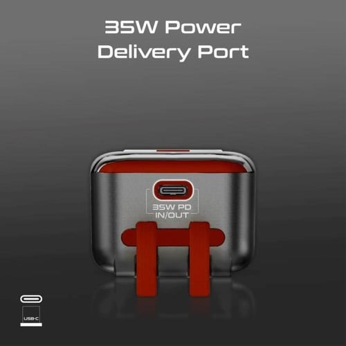 بطارية متنقلة بسعة 10000 ميلي آمبير وقدرة 35 واط م...