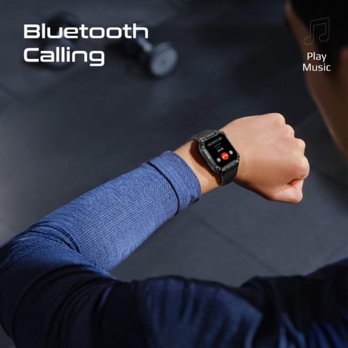 الساعة الذكية xWatch-S19 بتصميم قوي وشاشة TFT بقيا...