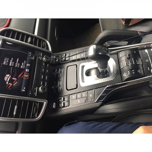 طقم استيكر داخلى من الكاربون فايبر لبورش كايين